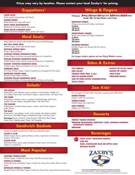 zaxby's application pdf.